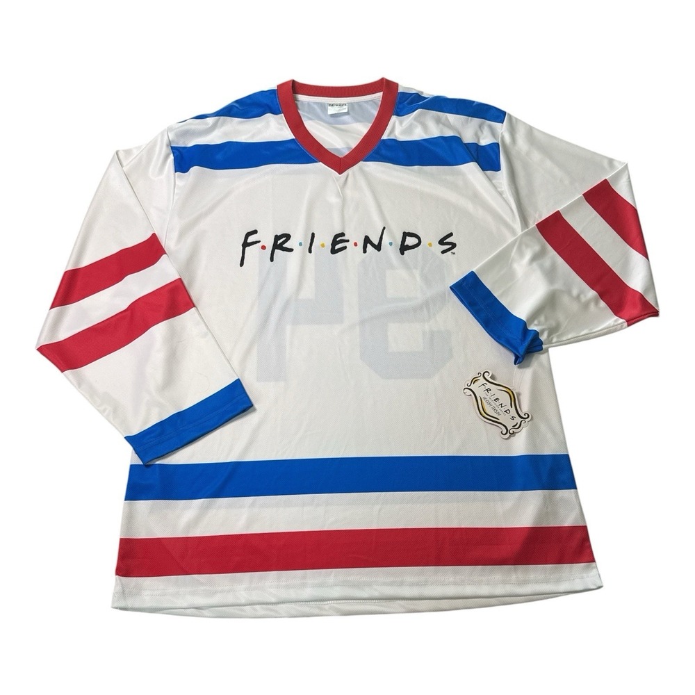 Friends TV Show Hockey Jersey L/XL CultureFly Exclusive Joey Tribbiani NWT
